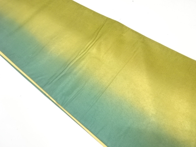 JAPANESE KIMONO / ANTIQUE FUKURO OBI / SILK / WOVEN STRIPE